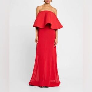 Jacquemus Red The Vela Dress